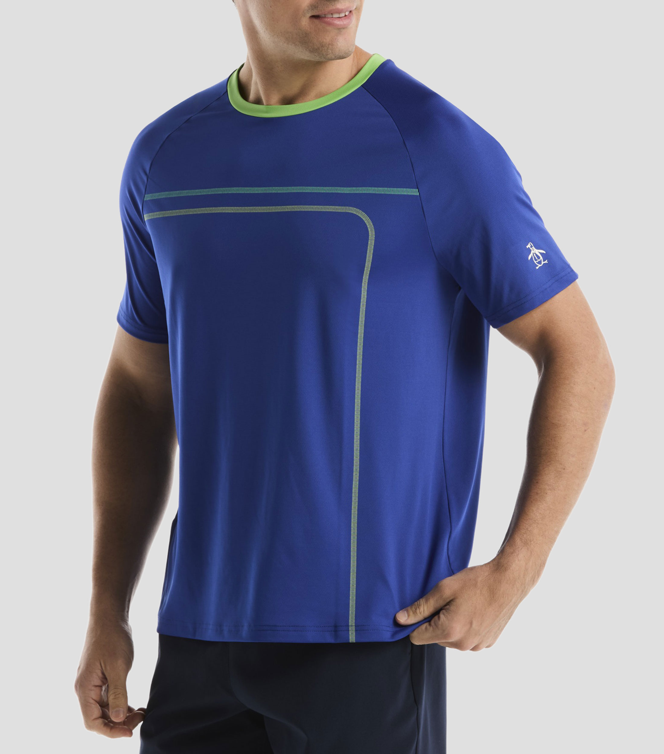 Playera para Pádel cuello redondo manga corta fantasía Hombre